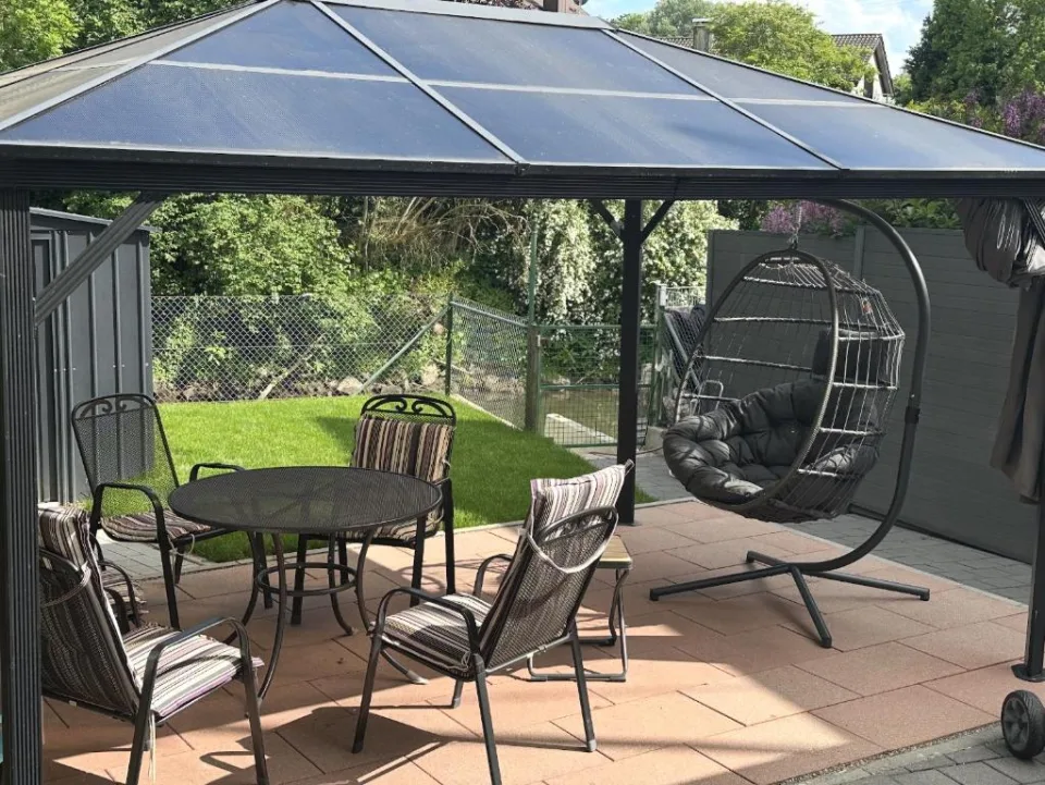 Gartenbereich direkt an der Günz